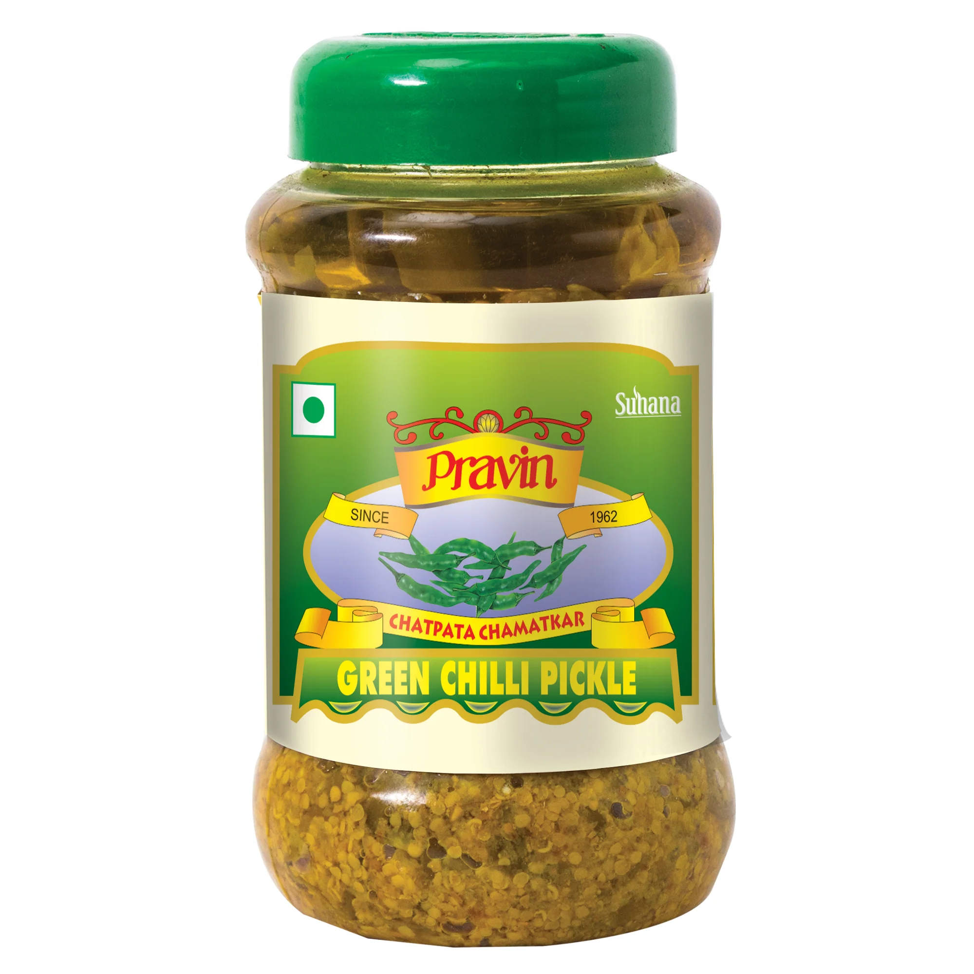 Pravin Green Chilli Pickle Jar - Image 6