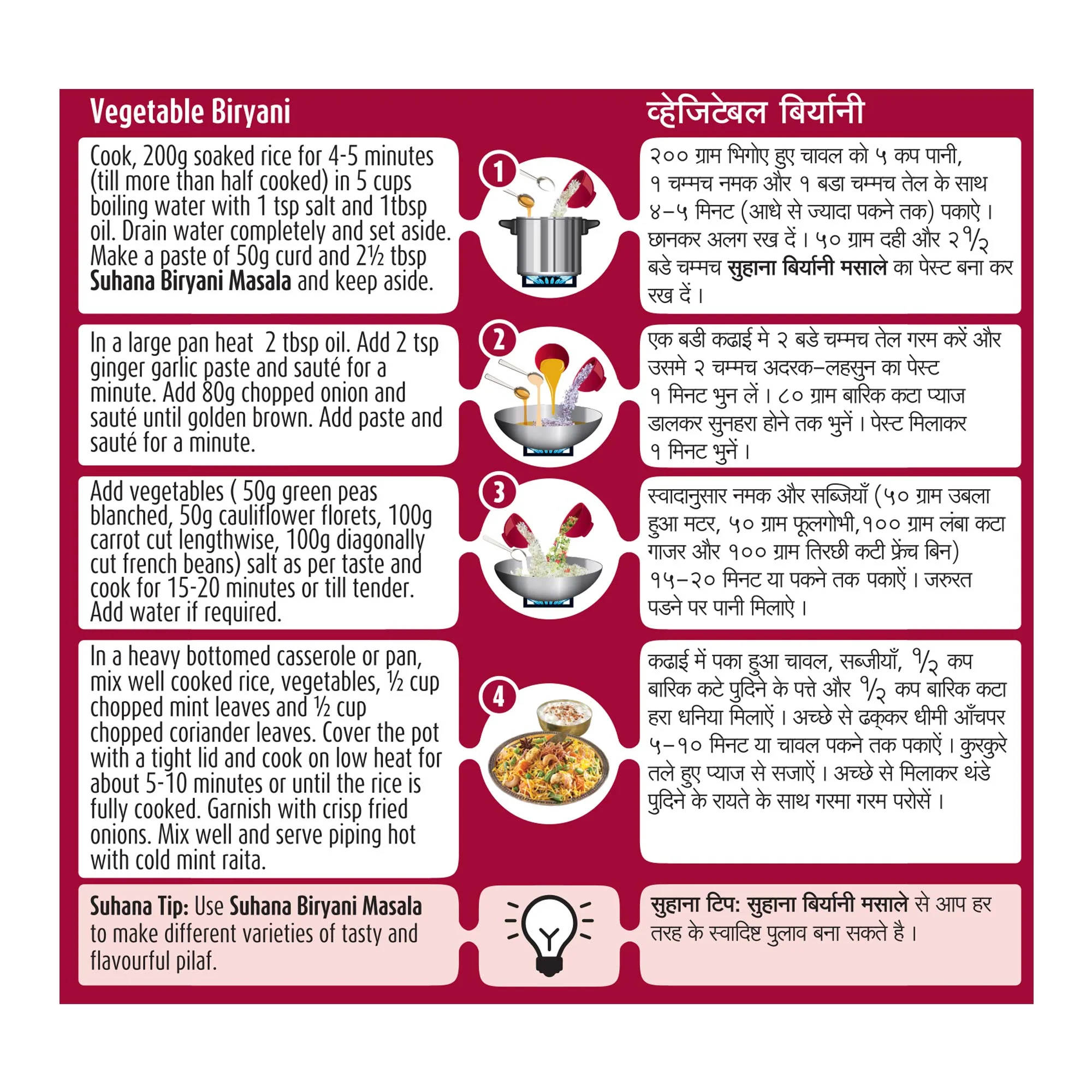 Suhana Biryani Masala Box - Image 5