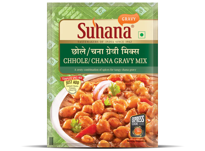 Suhana Chhole Chana Gravy Spice Mix Pouch - Image 7