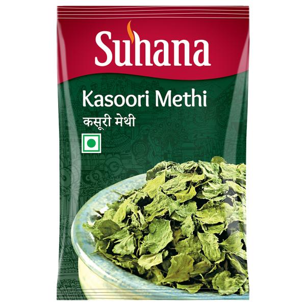 Suhana Kasoori Methi/Fenugreek Dry Leaves Pouch - Image 2