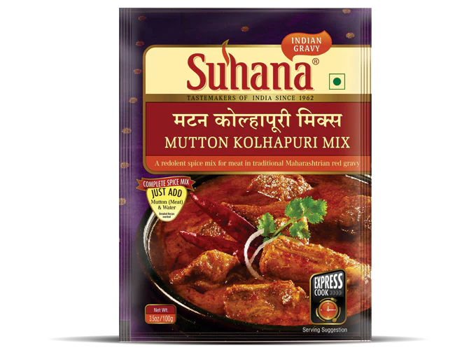 Suhana Mutton Kolhapuri Spice Mix Pouch - Image 10