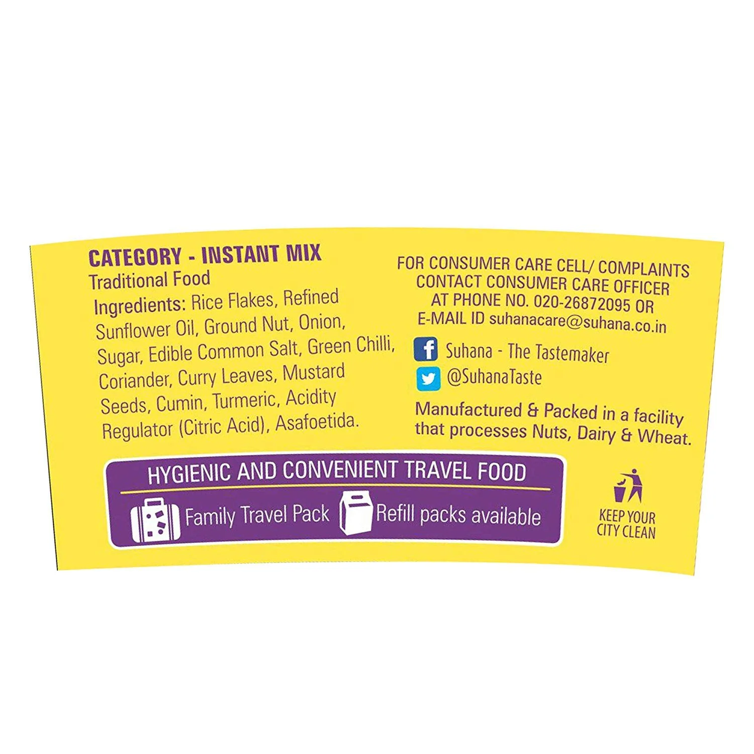Suhana Ready To Eat Instant Poha Mix 80g Cuppa - Image 7