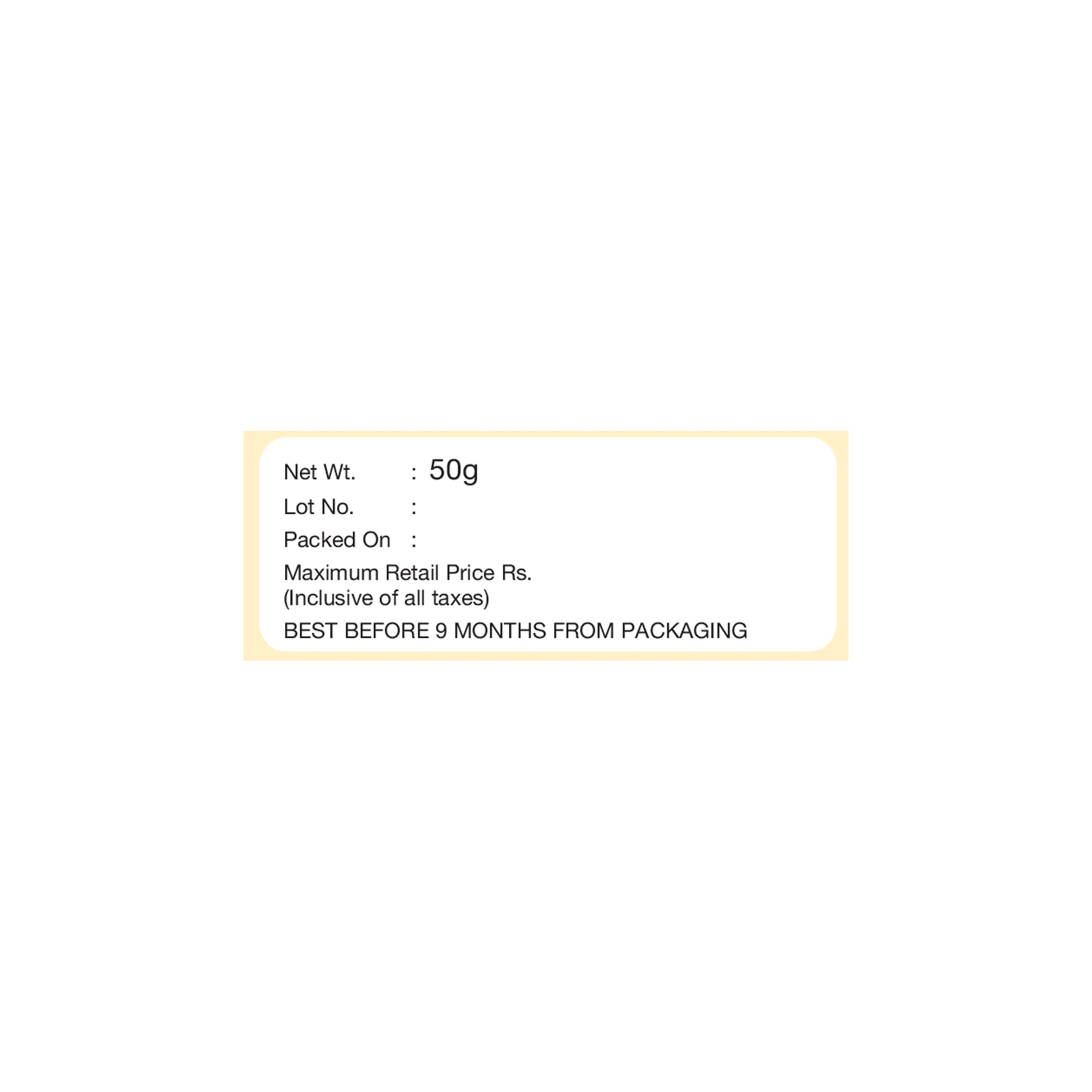 Suhana Rajma Masala Spice Mix 50g Pouch - Image 8