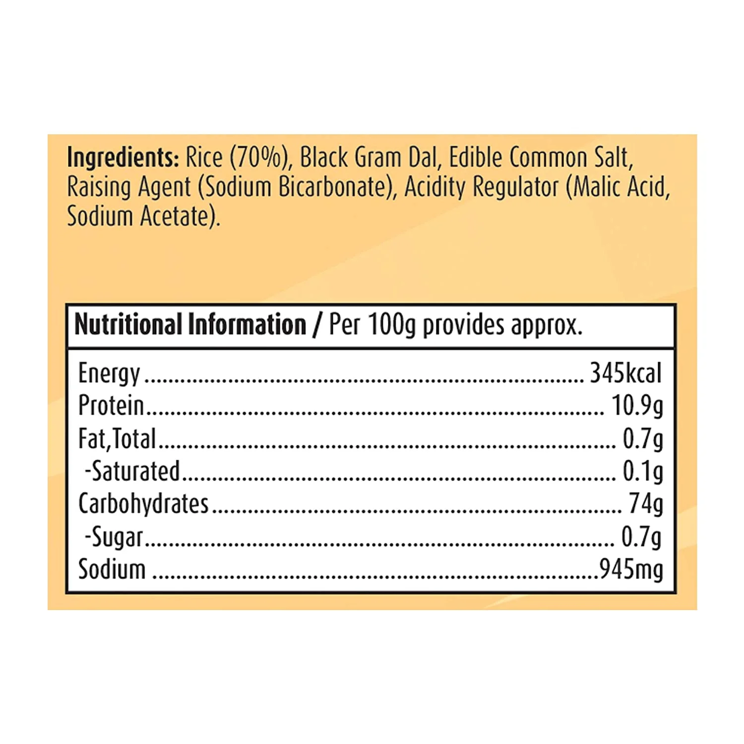 Suhana Instant Rice Idli 200g Box - Image 7