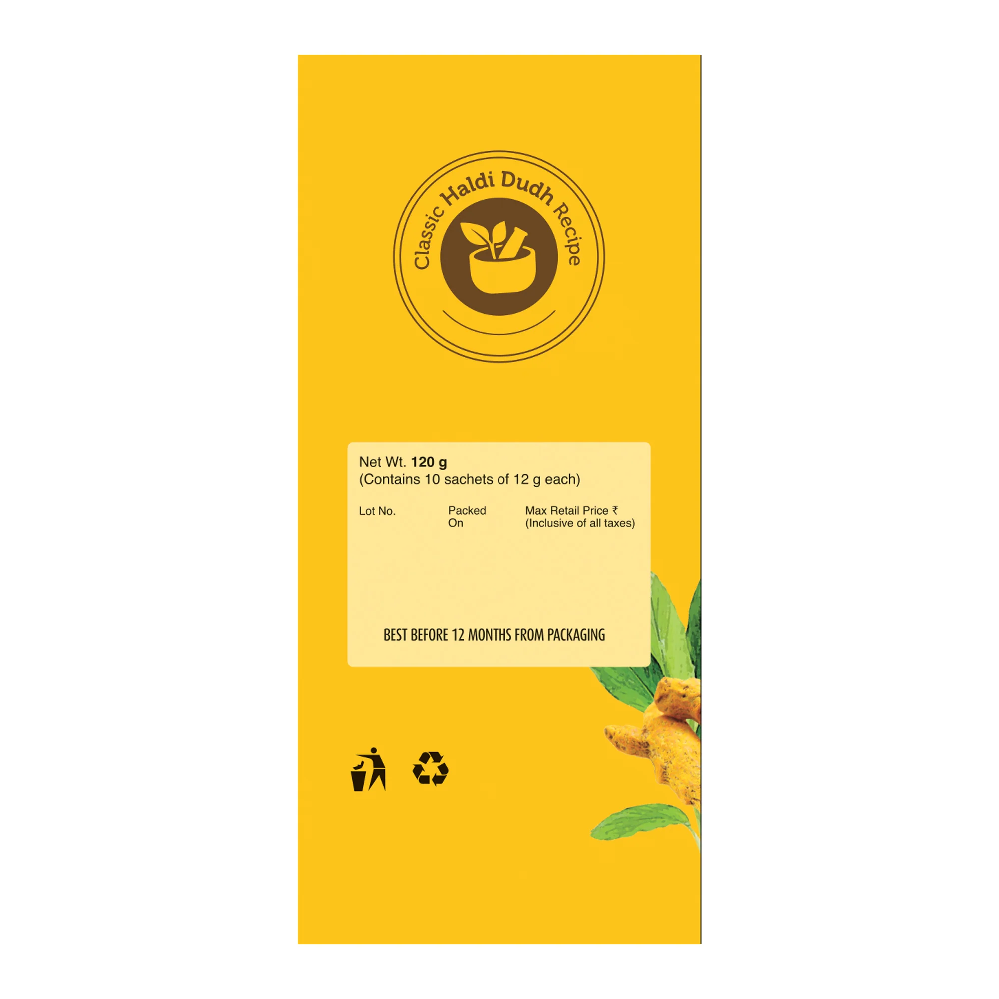 Suhana Turmeric Latte 120g Box - Image 4